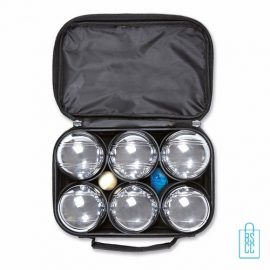 Jeu de boules set bedrukken, Jeu de boules set bedrukt, Jeu de boules set met logo, bedrukte Jeu de boules set
