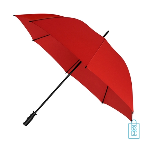 Golf paraplu bedrukken GP-6 rood