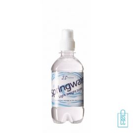 Waterflesje bedrukken 330 ml sportdop wit